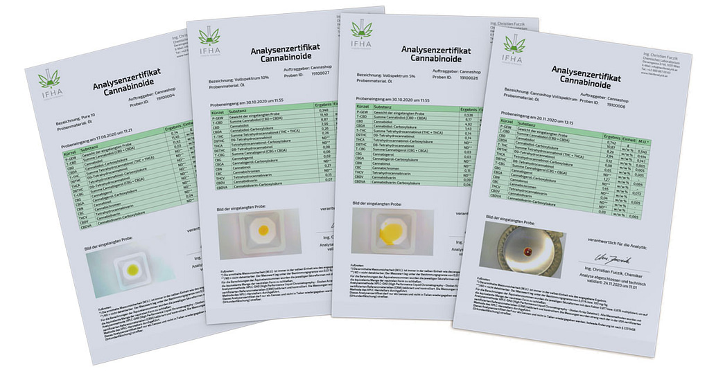 cannashop austria cbd cannabinoid analysen